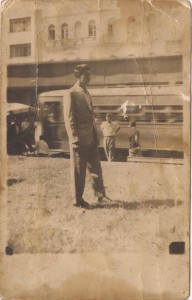 Luiz Arceno, em Porto Alegre, em 1962